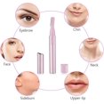 thumbnail image 5 of Recortadora de vello eléctrica para mujeres, recortadora de cejas de precisión a batería, recorta el vello facial sin dolor, afeitadora eléctrica de belleza para cejas, rostro y cuerpo, 5 of 5