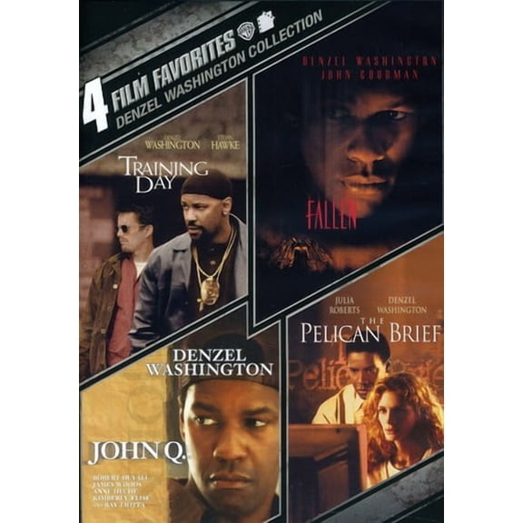 4 Film Favorites: Denzel Washington Collection
