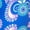 Blue, variant on Creamy Soft Leggings Premium Women's California Tie Dye Extra Plus, High Rise, Stretchy, Comfortable, 3X-5X Leggings - by USA Fashion