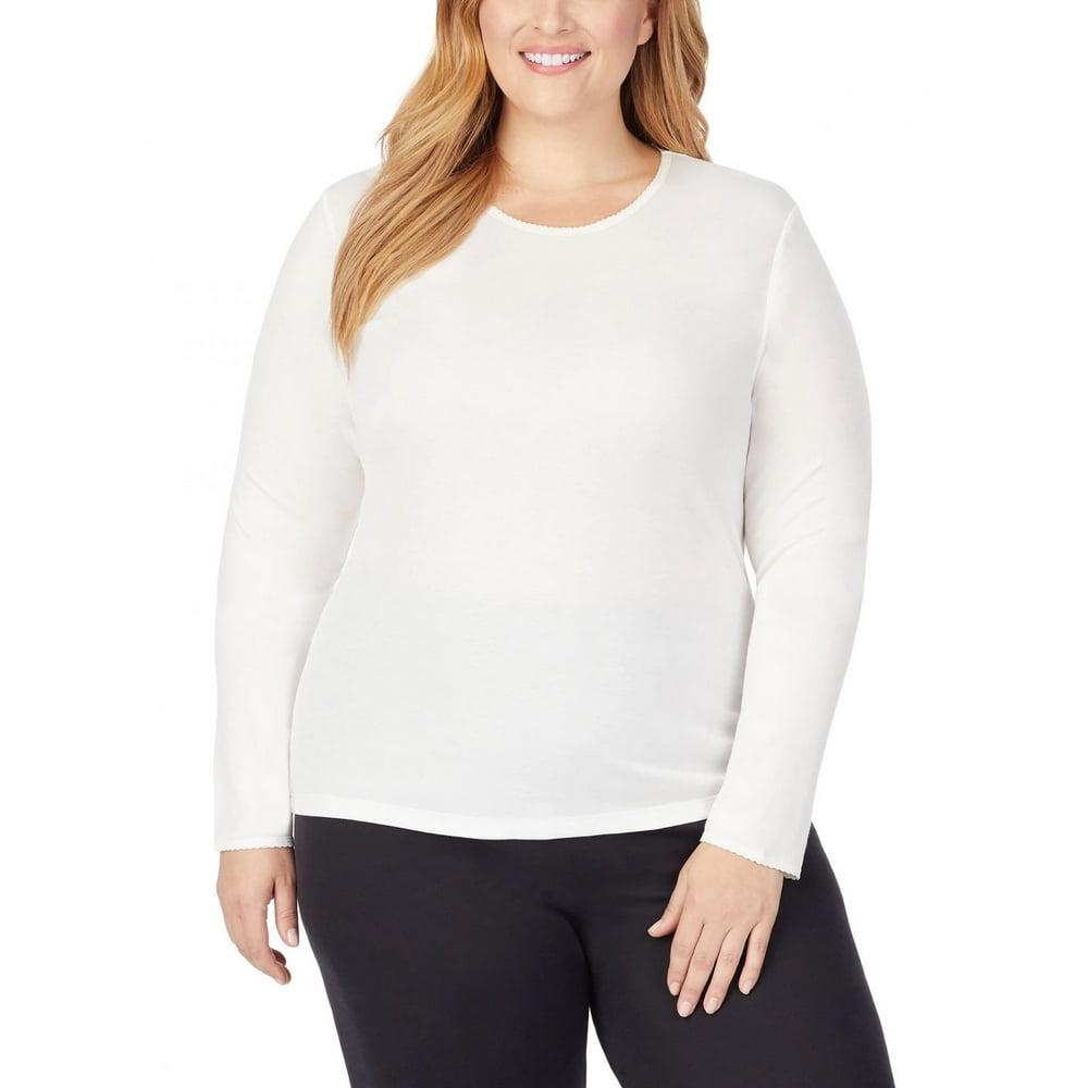 ClimateRight by Cuddl Duds - Cuddl Duds Women's Plus Size Softwear Long ...