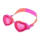 thumbnail image 1 of Gafas de natación para niños, antiniebla, en forma de corazón, ajustables, con estuche de almacenamiento, cómodas corazon rosa, 1 of 8