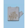 thumbnail image 3 of Retro College Los Angeles City. Sweatshirt Women -Image by Shutterstock, Female x-Large, 3 of 4