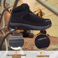 thumbnail image 5 of Herman Survivors Men's Castle Carbon Safety Toe Work Shoes, 5 of 15