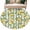 Green, variant on Round Rugs 5Ft, Spring Lemon Round Area Rug Washable Indoor Throw Carpet, Botanical Plants Sage Green Stripes Soft Non Slip Circle Rug for Cabinet Bathroom Home Decor Aesthetic