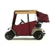 EZGO TXT Golf Cart PRO-TOURING Sunbrella Track Enclosure - Burgundy