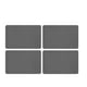 thumbnail image 5 of 4 piezas de tapetes escurridores de platos, bandeja de secado, absorbentes de agua, tapetes escurridores de platos resistentes gris oscuro, 5 of 9
