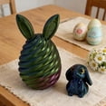 thumbnail image 4 of Easter Basket Stuffers Bunny Surprise Egg Set, Printed Mini Rabbit Toys for Kids Teens, Easter Decorations Desk Decor Holiday Gift, 4 of 5