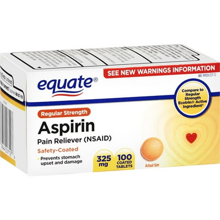Equate Asprin, 100ct