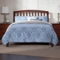thumbnail image 2 of Richmond King Solid Wood Platform Bed in Walnut, 2 of 12