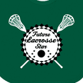 thumbnail image 4 of Inktastic Future Lacrosse Star childs Boys or Girls Baby Bib, 4 of 4