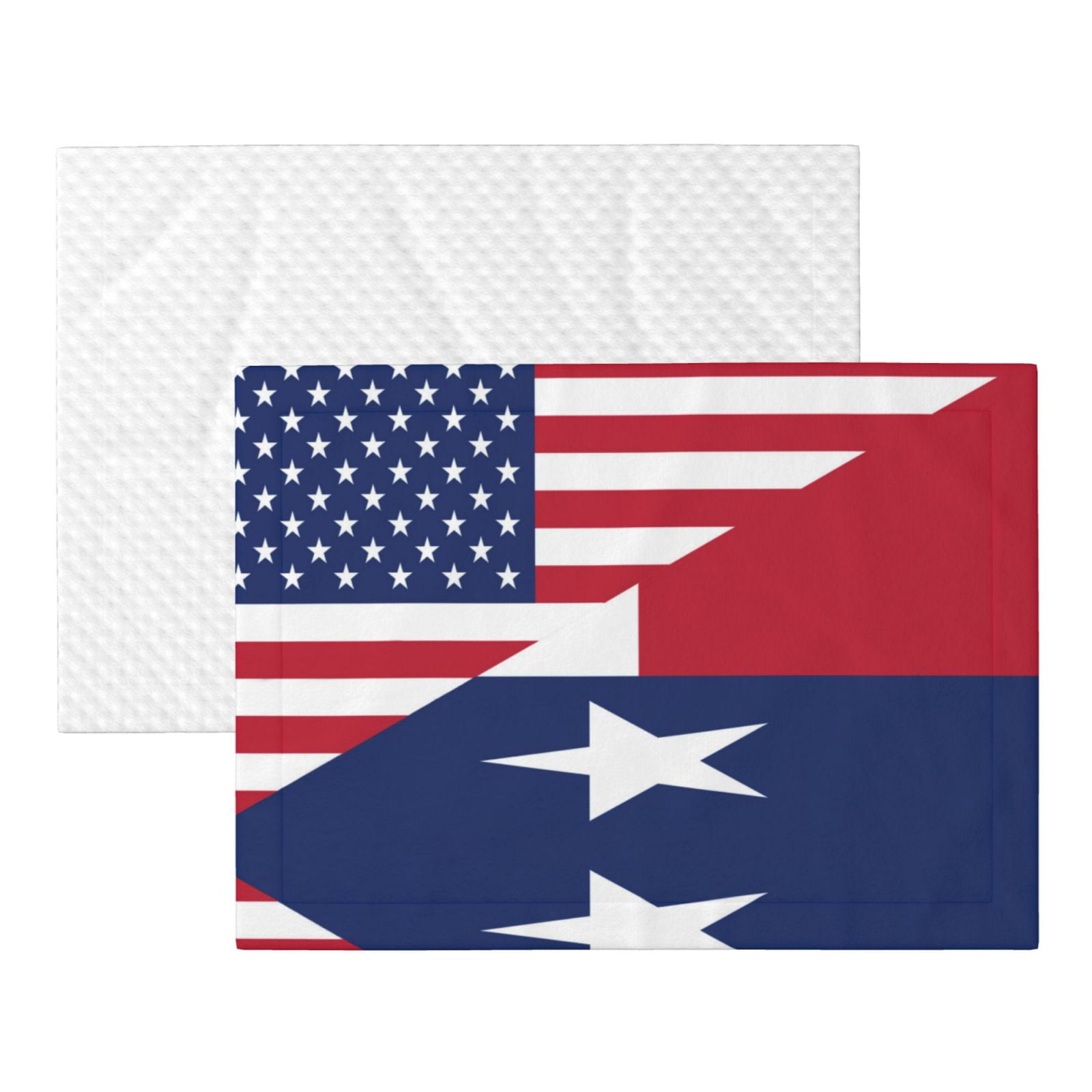 Flannel Throw Dog Blanket America Texas Flag Soft Warm Print Pet Blankets for Small Dog Cat Puppy