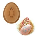 Xubond Baking Easter Eggs Mould Handmade DIY Chocolate Cake Silicone , Kitchen Essentials, Cake