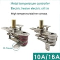 thumbnail image 4 of 250V 10/16A Adjustable 90 Celsius Temperature Switch Bimetallic Heating KDT-200, 4 of 4