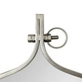 thumbnail image 4 of Kate and Laurel Yitro Round Wall Mirror, 30 x 37, Gray, Decorative Versatile Rustic Wall Decor, 4 of 8