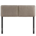 thumbnail image 3 of Headboard, Full Size, Oatmeal, Fabric, French Bedroom, Modern Contemporary HB36841, 3 of 8