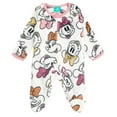 thumbnail image 2 of Disney Minnie Mouse Fleece 2 Pack Coveralls Woobie Newborn to Infant, 2 of 5