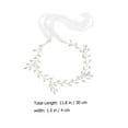 thumbnail image 2 of unbranded Dorado Para Novia Con Rhinestones Hecho De Material Duradero Y Acabado Detallado, 2 of 8
