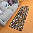 thumbnail image 5 of Ryvnso Pumpkin Skeleton Halloween Hallway Runner Rugs Floor Carpet Non Slip Entryway Mat 2' x 6', 5 of 7