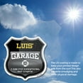 thumbnail image 6 of Luis's Garage I Can Fix Everything But Stupid (2 Pack) 12 inch X 12 inch Shield-Shaped Rust-Free Aluminum Metal Signs To last, Gift for Dads and Uncles Classic Americana Crafted in the, 6 of 7