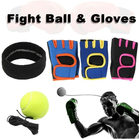 Grtsunsea Fight Ball With Head Band For Reflex Speed Training Boxing Mma Boxing Punch