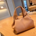 thumbnail image 4 of Bolso de hombro de diseñador de lujo, superventas, bolso de mujer de cuero suave vintage, bolso plisado de gran capacidad 2024, 4 of 5
