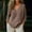 Brown, variant on MuslinTops For Women Fashion Outfits Dressy Casual Clothes Gauzy Shirts Tunic Blouse Work Camping OutfitsTop Outfit Clothes Peasant Shirts Business Outfits Basic Shirt 3/4 Sleeve Purple L