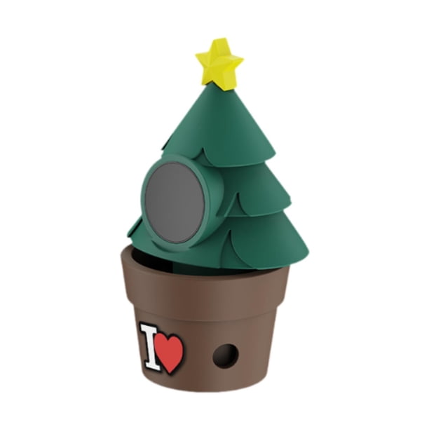Estación de carga para relojes, soporte para cargador de relojes, soporte de silicona antideslizante para escritorio, hogar y encimera árbol de Navidad