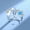 Womens Blue Zirconium, variant on Couple Rings for Him and Her Adjustable Zircon Rings Matching Set Promise Rings Korean Rings for Couples Princess and