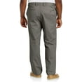 thumbnail image 2 of Big and Tall Essentials by DXL Men's Flat-Front Twill Pants, Grey, 46W X 34L, 2 of 6