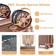 thumbnail image 2 of Joyway 3 Piece Luggage Set with Spinner Wheels Carry-On Suitcase Makeup Case and Crossbody Bag, 2 of 7
