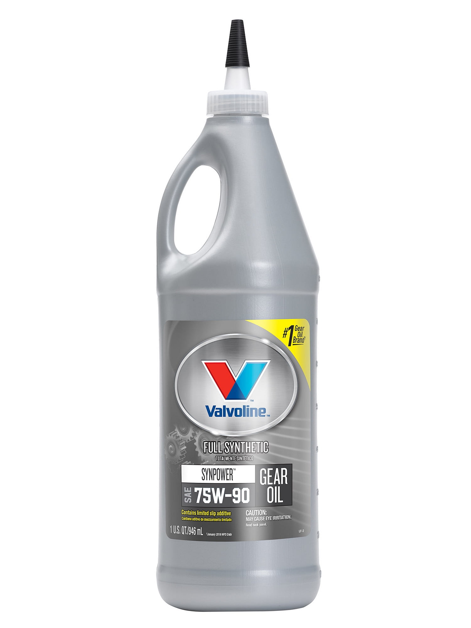Valvoline Synpower 75w 90 Full Synthetic Gear Oil 1 Qt Walmart Com
