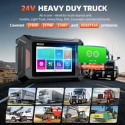 FCAR F802 Heavy Duty Truck Scanner All System Diagnostic Tool DPF Regeneration Oil Reset Service HD OBD Diesel Truck & Car 2 in 1 Code Reader OBD2 Scanner Automotive Scanner Full OBDII Functions