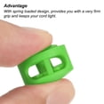 thumbnail image 4 of Cord Locks, Round Spring Toggle Stopper for Drawstring Bag Shoelaces, Fruit Green 100 Pack, 4 of 5