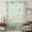 Green, variant on Flower Pink Sheer Curtains 96 Inches Long, Blue Pink Daisy Wildflower Floral Botanical Light Filering Curtains, Privacy Drapes Simi Floor to Veiling Curtain for Living Room Bedroom Window Treatment