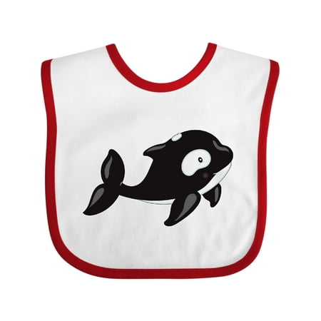 

Inktastic Cute Baby Orca Gift Baby Boy or Baby Girl Bib