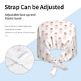 thumbnail image 4 of Kdxio Poodle Dog Pattern Turban Hat for Women Men Comfortable Adjustable Cleaning Working Cap with Sweatband, 4 of 8