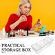 thumbnail image 3 of Plastic Storage Box Multi-Compartment Cosmetics Storage Organizer, 3 of 4