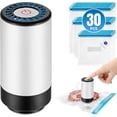 thumbnail image 1 of Handheld Vacuum Sealer, 3rd Generation Vacuum Sealer for Food + 30 Sous Vide Bags, 1 of 5