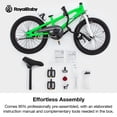 thumbnail image 5 of Royalbaby Freestyle 18 In Green Kids Bike Boys and Girls Bike with Kickstand and Water Bottle, 5 of 9