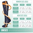 thumbnail image 2 of 3/6 Paires de Bas de Compression pour Femmes et Hommes 15-20 mmHg - Meilleur Soutien pour Infirmières, Course, Randonnée, Récupération et Bas de Vol, 2 of 7