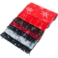 thumbnail image 7 of ToBeInStyle Unisex Pack of 6 Long Fringe Winter Scarves - Snowflake, 7 of 7