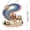 D, variant on 2D Flat Acrylic Christmas Hanging Sign 7.87in, Merry Xmas Ornament for Wall Door and Holiday Tree Indoor Mantel Home Decor.