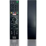 Ceybo New Original Sony RMT-TX100U Remote Control for Sony TV Compatible with Sony KDL-50W800C, Includes Netflix (Black)