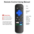 thumbnail image 2 of Replaced Remote Control Only for Roku Box, Compatible with Roku 1/2/3/4 (HD,LT,XS,XD), for Roku Express, for Roku Premiere (NOT for Roku Stick and Not for Roku TVs), 2 of 4