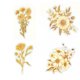 thumbnail image 1 of 20Pcs Daisy Sticker Decorative Self Adhesive Beautiful Warm Yellow Daisy Flower Stickers for Water Bottle Scrapbook Laptop, 1 of 3