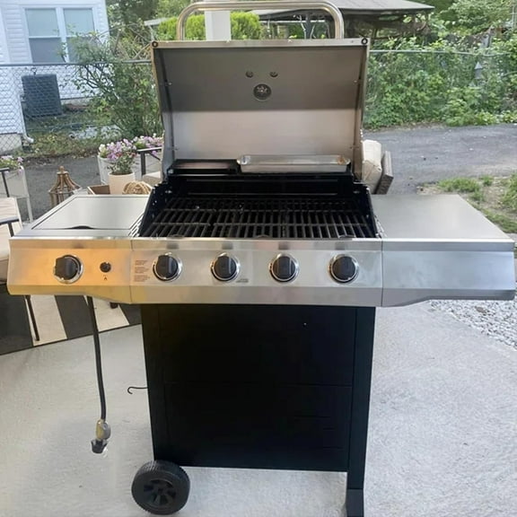 17 Inch Cast Iron Grill Grate for Charbroil 4 Burner Gas Grill Replacement Parts