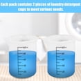 thumbnail image 4 of WWS-2pcs Laundry Detergent Cups, Handy Soap Measuring Cup Silicone Liquid Measuring Cups Practical Liquid Detergent Measuring Cup Convenient Soap Dispenser Cup Measuring Container for Laundry Room, 4 of 4