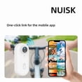 thumbnail image 6 of NUISK 4K Thumb Camera Wifi Magnetic Wearable White for Outdoor Sports Vlog, 6 of 8