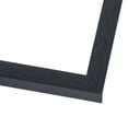 thumbnail image 5 of 20x40 Frame Black Charcoal Grey Wood Textured Picture Frame | 0.75 Inch Moulding Width | Gunmetal, 5 of 8