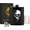 Black/White, variant on 1pcs 8oz Stainless Steel Hip Flask, Pocket Flask, with Funnel and Greeting Card Gift Box, Golden Skull Pattern Personalised Flask Alcohol, Perfect for Camping, Hiking, and Outdoor Activities, Gold